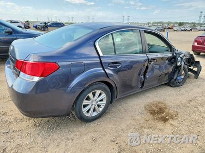 Trzecie zdjęcie samochodu z tyłu: 2010 SUBARU LEGACY 2.5I PREMIUM VIN:4S3BMCC61A3239765 - miniatura