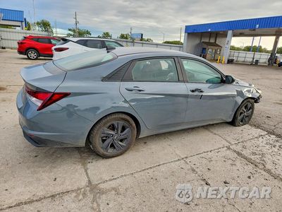Trzecie zdjęcie samochodu z tyłu: 2021 HYUNDAI ELANTRA SEL VIN:KMHLS4AG1MU111144 - miniatura