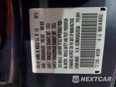 Zdjęcie 13 z 13 samochodu: 2016 HONDA CR-V EX VIN:3CZRM3H52GG707534 - miniatura