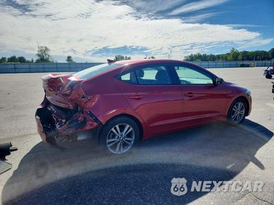 Trzecie zdjęcie samochodu z tyłu: 2018 HYUNDAI ELANTRA VALUE EDITION VIN:5NPD84LF3JH387424 - miniatura