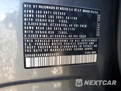 Zdjęcie 13 z 13 samochodu: 2024 VOLKSWAGEN TIGUAN SEL R-LINE BLACK VIN:3VV4B7AX9RM094424 - miniatura