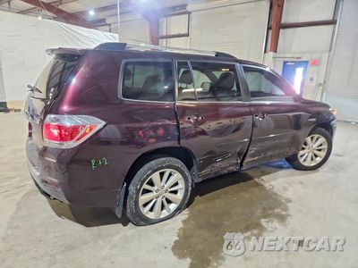 Trzecie zdjęcie samochodu z tyłu: 2012 TOYOTA HIGHLANDER HYBRID LIMITED VIN:JTEDC3EH8C2010269 - miniatura