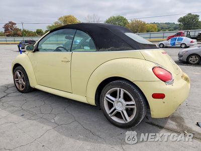 Drugie zdjęcie samochodu z przodu: 2005 VOLKSWAGEN NEW BEETLE GLS VIN:3VWCD31Y25M366776 - miniatura
