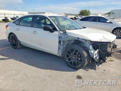 Czwarte zdjęcie samochodu z boku: 2023 HONDA CIVIC SPORT VIN:2HGFE2F56PH500634 - miniatura