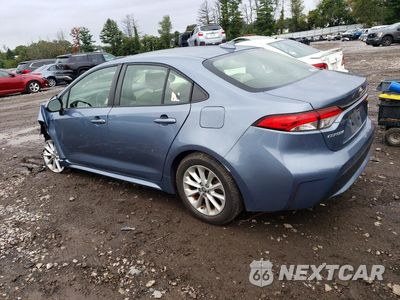Drugie zdjęcie samochodu z przodu: 2021 TOYOTA COROLLA LE VIN:JTDVPMAE0MJ168336 - miniatura
