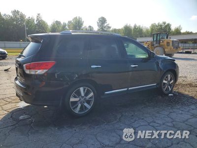 Trzecie zdjęcie samochodu z tyłu: 2014 NISSAN PATHFINDER S VIN:5N1AR2MN8EC732115 - miniatura