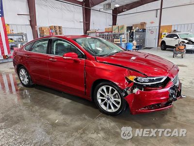 Czwarte zdjęcie samochodu z boku: 2017 FORD FUSION SE VIN:3FA6P0HD2HR251603 - miniatura
