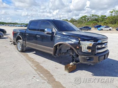 Czwarte zdjęcie samochodu z boku: 2017 FORD F150 SUPERCREW VIN:1FTEW1EF2HKC51819 - miniatura