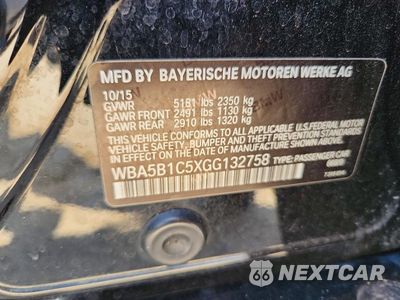 Zdjęcie 12 z 12 samochodu: 2016 BMW 535 I VIN:WBA5B1C5XGG132758 - miniatura