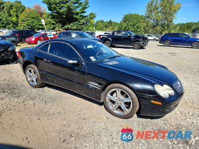 Czwarte zdjęcie samochodu z boku: 2006 MERCEDES-BENZ SL 500 VIN:WDBSK75F46F116542 - miniatura