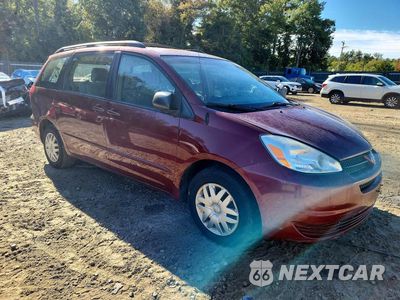 Czwarte zdjęcie samochodu z boku: 2005 TOYOTA SIENNA CE 7 PASSENGER VIN:5TDZA23C15S373946 - miniatura