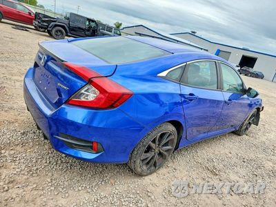 Trzecie zdjęcie samochodu z tyłu: 2020 HONDA CIVIC SPORT VIN:19XFC2F88LE211436 - miniatura