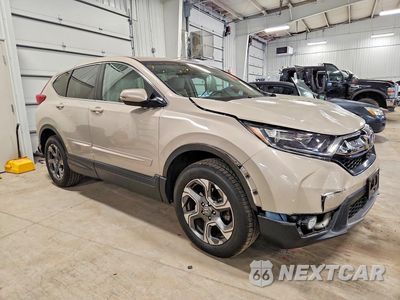 Czwarte zdjęcie samochodu z boku: 2017 HONDA CR-V EXL VIN:5J6RW2H89HL072489 - miniatura
