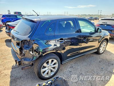Trzecie zdjęcie samochodu z tyłu: 2014 MITSUBISHI OUTLANDER SPORT ES VIN:4A4AR3AU5EE003587 - miniatura