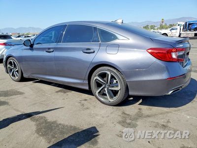 Drugie zdjęcie samochodu z przodu: 2020 HONDA ACCORD SPORT VIN:1HGCV1F37LA065482 - miniatura