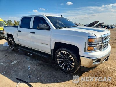 Czwarte zdjęcie samochodu z boku: 2014 CHEVROLET SILVERADO K1500 LT VIN:3GCUKREC4EG507473 - miniatura