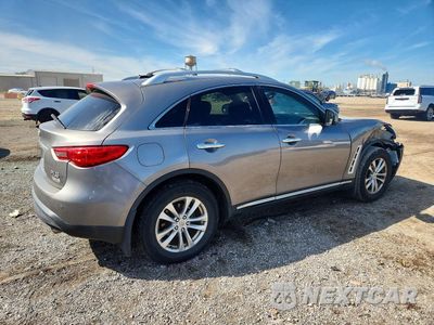 Trzecie zdjęcie samochodu z tyłu: 2010 INFINITI FX35 BASE VIN:JN8AS1MU0AM800958 - miniatura