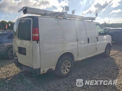 Trzecie zdjęcie samochodu z tyłu: 2011 CHEVROLET EXPRESS G1500 DELIVERY VAN VIN:1GCSGAFX8B1124531 - miniatura