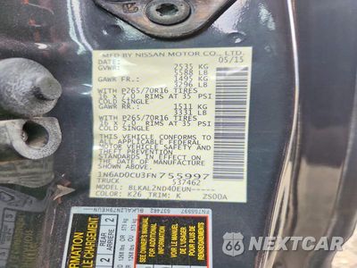 Zdjęcie 12 z 12 samochodu: 2015 NISSAN FRONTIER SV V6 VIN:1N6AD0CU3FN755997 - miniatura