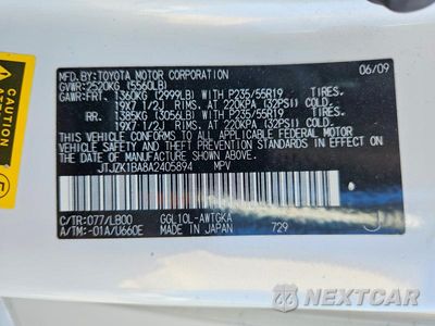 Zdjęcie 13 z 13 samochodu: 2010 LEXUS RX 350 VIN:JTJZK1BA8A2405894 - miniatura