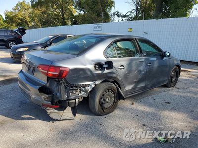 Trzecie zdjęcie samochodu z tyłu: 2017 VOLKSWAGEN JETTA S VIN:3VW2B7AJ9HM211514 - miniatura