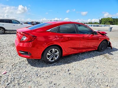 Trzecie zdjęcie samochodu z tyłu: 2018 HONDA CIVIC LX VIN:2HGFC2F56JH597573 - miniatura
