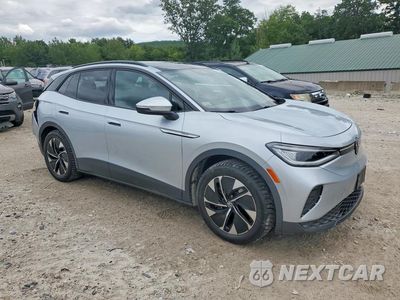 Czwarte zdjęcie samochodu z boku: 2022 VOLKSWAGEN ID.4 PRO S VIN:WVGTMPE22NP074888 - miniatura