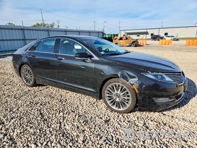 Czwarte zdjęcie samochodu z boku: 2014 LINCOLN MKZ HYBRID VIN:3LN6L2LU6ER833137 - miniatura