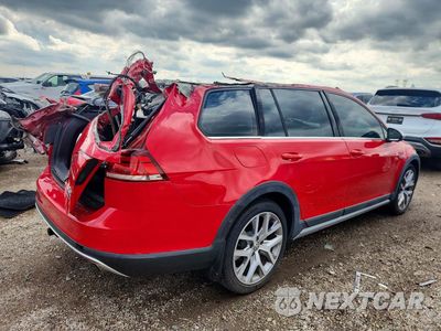 Trzecie zdjęcie samochodu z tyłu: 2018 VOLKSWAGEN GOLF ALLTRACK S VIN:3VWH17AU2JM750649 - miniatura