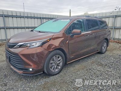 2021 TOYOTA SIENNA LE 5TDBSKFC6MS036441 - główne zdjęcie licytacji z USA - miniatura