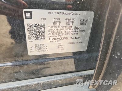 Zdjęcie 12 z 12 samochodu: 2020 CHEVROLET TRAVERSE PREMIER VIN:1GNEVKKW1LJ146689 - miniatura