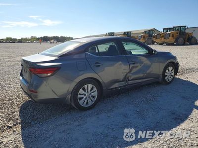 Trzecie zdjęcie samochodu z tyłu: 2021 NISSAN SENTRA S VIN:3N1AB8BV9MY256660 - miniatura