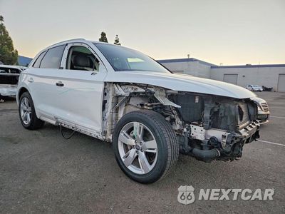 Czwarte zdjęcie samochodu z boku: 2018 AUDI Q5 PREMIUM PLUS VIN:WA1BNAFY2J2208443 - miniatura