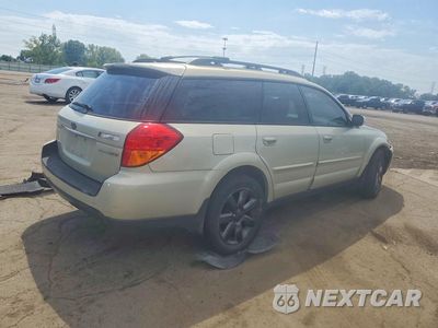 Trzecie zdjęcie samochodu z tyłu: 2006 SUBARU LEGACY OUTBACK 2.5I LIMITED VIN:4S4BP62C966335807 - miniatura