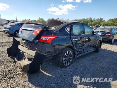 Trzecie zdjęcie samochodu z tyłu: 2019 NISSAN SENTRA SR VIN:3N1AB7AP9KY341184 - miniatura