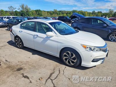 Czwarte zdjęcie samochodu z boku: 2017 HONDA ACCORD EXL VIN:1HGCR2F86HA086384 - miniatura