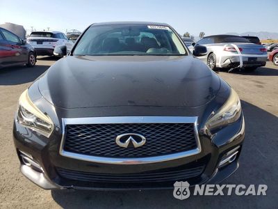 Piąte zdjęcie samochodu w środku: 2015 INFINITI Q50 PREMIUM VIN:JN1BV7AR7FM390583 - miniatura