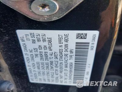 Zdjęcie 13 z 13 samochodu: 2019 HONDA CR-V EX VIN:2HKRW2H58KH609604 - miniatura