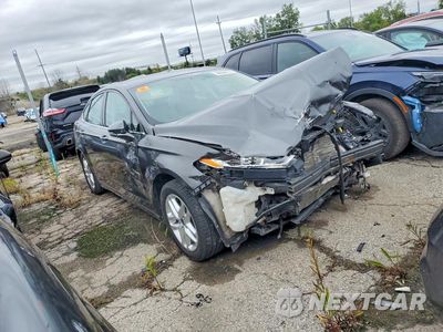 Czwarte zdjęcie samochodu z boku: 2015 FORD FUSION SE VIN:3FA6P0HD7FR302574 - miniatura