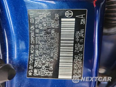 Zdjęcie 13 z 13 samochodu: 2011 TOYOTA PRIUS TWO VIN:JTDKN3DU7B1365202 - miniatura