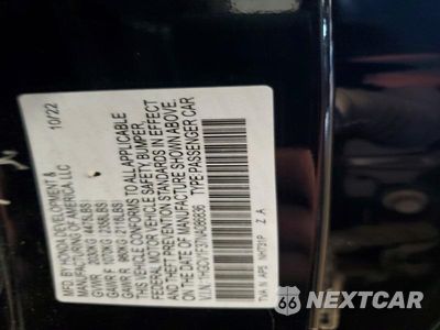 Zdjęcie 12 z 12 samochodu: 2022 HONDA ACCORD SPORT VIN:1HGCV1F37NA086836 - miniatura