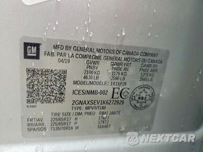 Zdjęcie 13 z 13 samochodu: 2019 CHEVROLET EQUINOX LS VIN:2GNAXSEV1K6272929 - miniatura