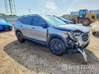 Czwarte zdjęcie samochodu z boku: 2020 GMC TERRAIN SLT VIN:3GKALVEV5LL229900 - miniatura