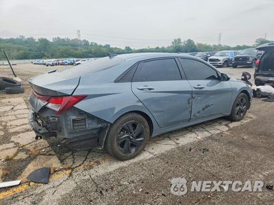 Trzecie zdjęcie samochodu z tyłu: 2021 HYUNDAI ELANTRA SEL VIN:KMHLS4AG8MU179165 - miniatura