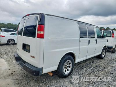 Trzecie zdjęcie samochodu z tyłu: 2012 GMC SAVANA G1500 VIN:1GTS7AFX5C1183540 - miniatura