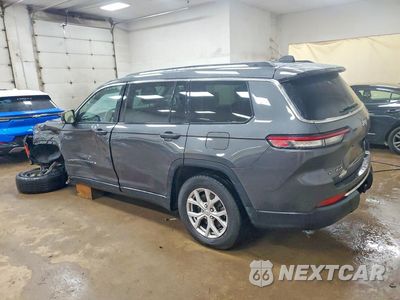 Drugie zdjęcie samochodu z przodu: 2021 JEEP GRAND CHEROKEE L LIMITED VIN:1C4RJKBG6M8153791 - miniatura