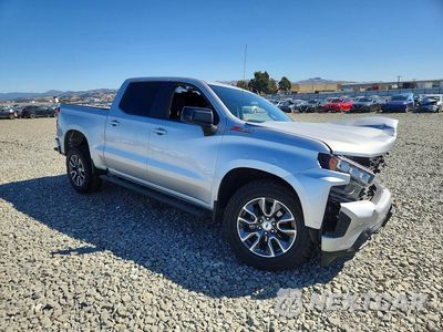 Czwarte zdjęcie samochodu z boku: 2022 CHEVROLET SILVERADO LTD K1500 RST VIN:3GCUYEED4NG191329 - miniatura