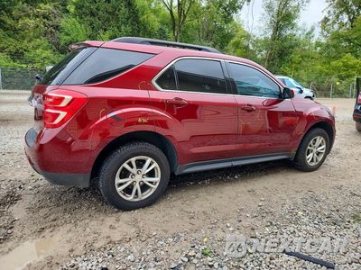 Trzecie zdjęcie samochodu z tyłu: 2016 CHEVROLET EQUINOX LT VIN:2GNFLFEKXG6219121 - miniatura