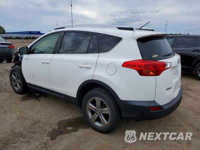 Drugie zdjęcie samochodu z przodu: 2015 TOYOTA RAV4 XLE VIN:JTMWFREV3FD071955 - miniatura