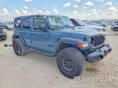 Czwarte zdjęcie samochodu z boku: 2024 JEEP WRANGLER SPORT VIN:1C4RJXDN6RW114257 - miniatura